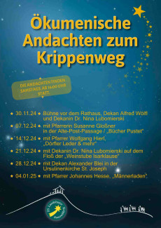 Ökum. Andachten zum Krippenweg