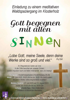 Meditationen im Klosterholz Landshut