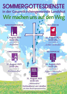 Evangelische Sommergottesdienste in Landshut