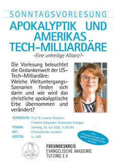 Apokalyptik und Amerikas Tech-Milliardäre