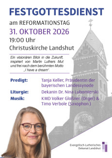 2026 Gottesdienst zur Reformation