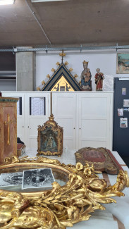 In der Werkstatt in München