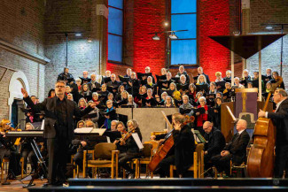 Motettenchor und KMD Volker Gloßner