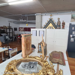 In der Werkstatt in München